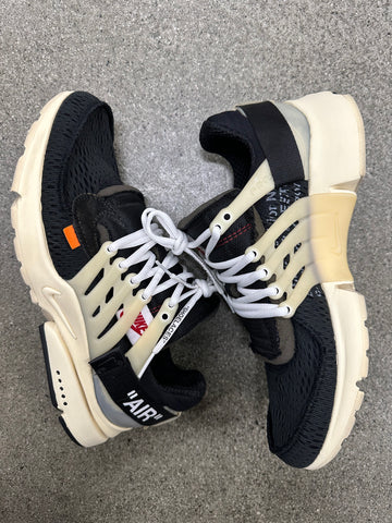 AIR PRESTO OFF WHITE MUSLIN - SIZE 10 (WORN)