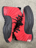 AIR JORDAN 12 REVERSE FLU GAME - SIZE 8.5 (WORN)