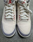 AIR JORDAN 3 MUSLIN - SIZE 12 (WORN)