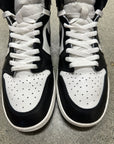 AIR JORDAN 1 HI 85 BLACK WHITE - SIZE 10.5 (WORN) (SUPER CLEAN)