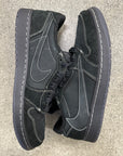 AIR JORDAN 1 LOW TRAVIS SCOTT PHANTOM - SIZE 9.5 (WORN) (SUPER CLEAN)