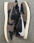 AIR JORDAN 1 LOW TRAVIS SCOTT MOCHA - SIZE 11 (WORN) (SUPER CLEAN)