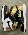 AIR JORDAN 1 HIGH GOLD TOE NRG - SIZE 10.5 (WORN) (SUPER CLEAN)