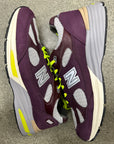 NEW BALANCE 991 PARRA PICKLED BEET - SIZE 11 (WORN) (SUPER CLEAN)