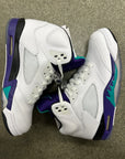 AIR JORDAN 5 GRAPE 2013 - SIZE 8.5 (WORN) (SUPER CLEAN)