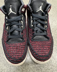 W AIR JORDAN 3 AWOK BLACK VOGUE - SIZE W6 M4.5 (WORN)