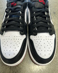 AIR JORDAN 1 LOW BLACK TOE - SIZE 12 (WORN)