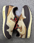 AIR MAX 1 TRAVIS SCOTT BAROQUE BROWN - SIZE 8 (WORN)