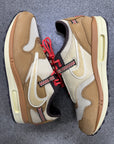 AIR MAX 1 TRAVIS SCOTT WHEAT LEMON DROP - SIZE 10.5 (WORN) (SUPER CLEAN)