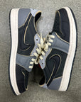 AIR JORDAN 1 LOW EX SMOKE GREY - SIZE 10 (WORN)