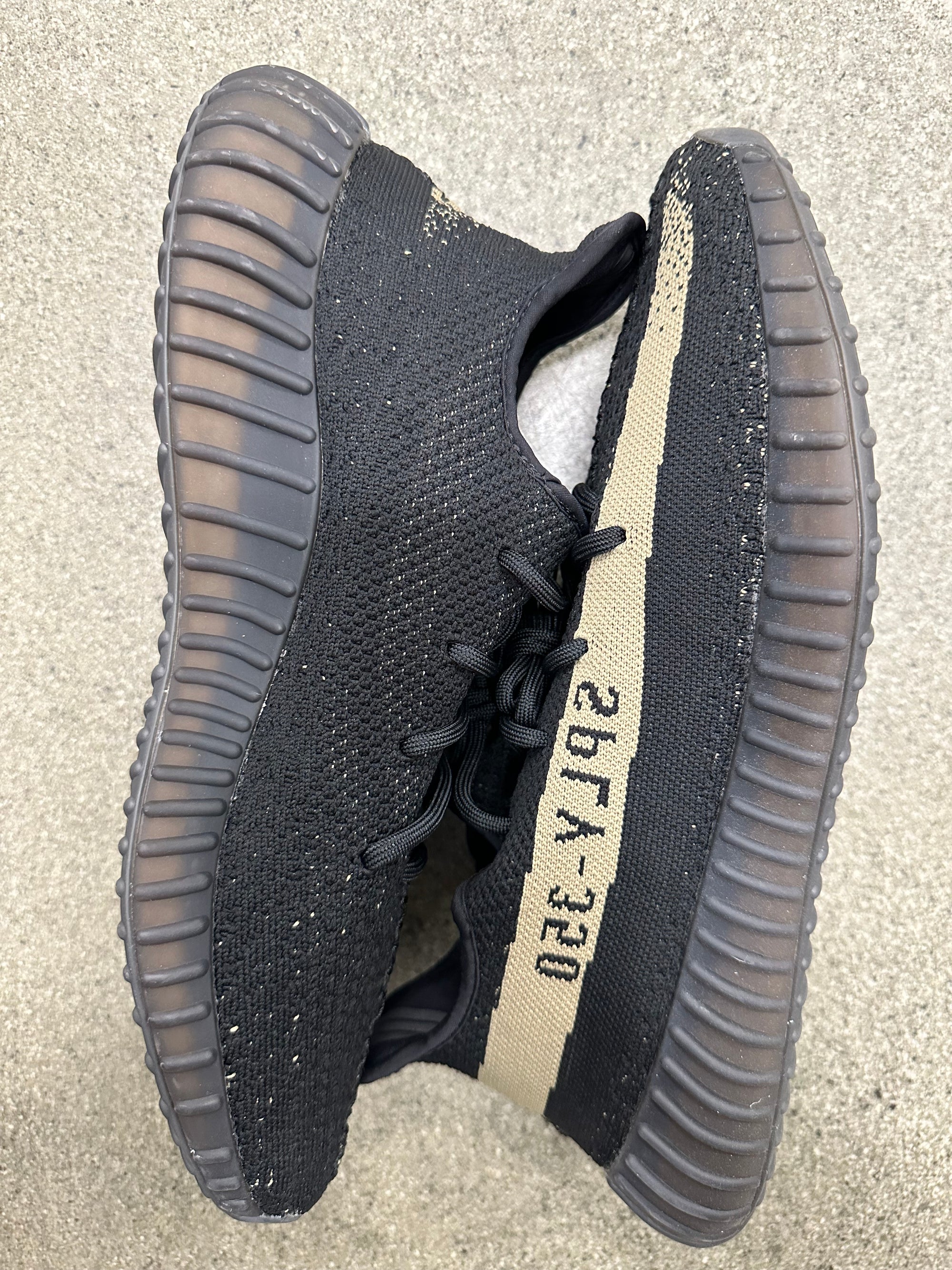 YEEZY 350 V2 CORE GREEN - SIZE 14 (WORN)