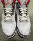 AIR JORDAN 3 CARDINAL - SIZE 12 (WORN)