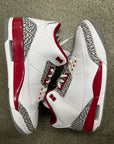 AIR JORDAN 3 CARDINAL - SIZE 12 (WORN)