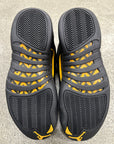 AIR JORDAN 12 BLACK TAXI - SIZE 9.5 (WORN)