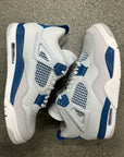 AIR JORDAN 4 MILITARY BLUE - SIZE 8.5 (WORN) (SUPER CLEAN)