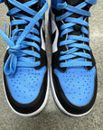 AIR JORDAN 1 UNC TOE - SIZE 9 (WORN)