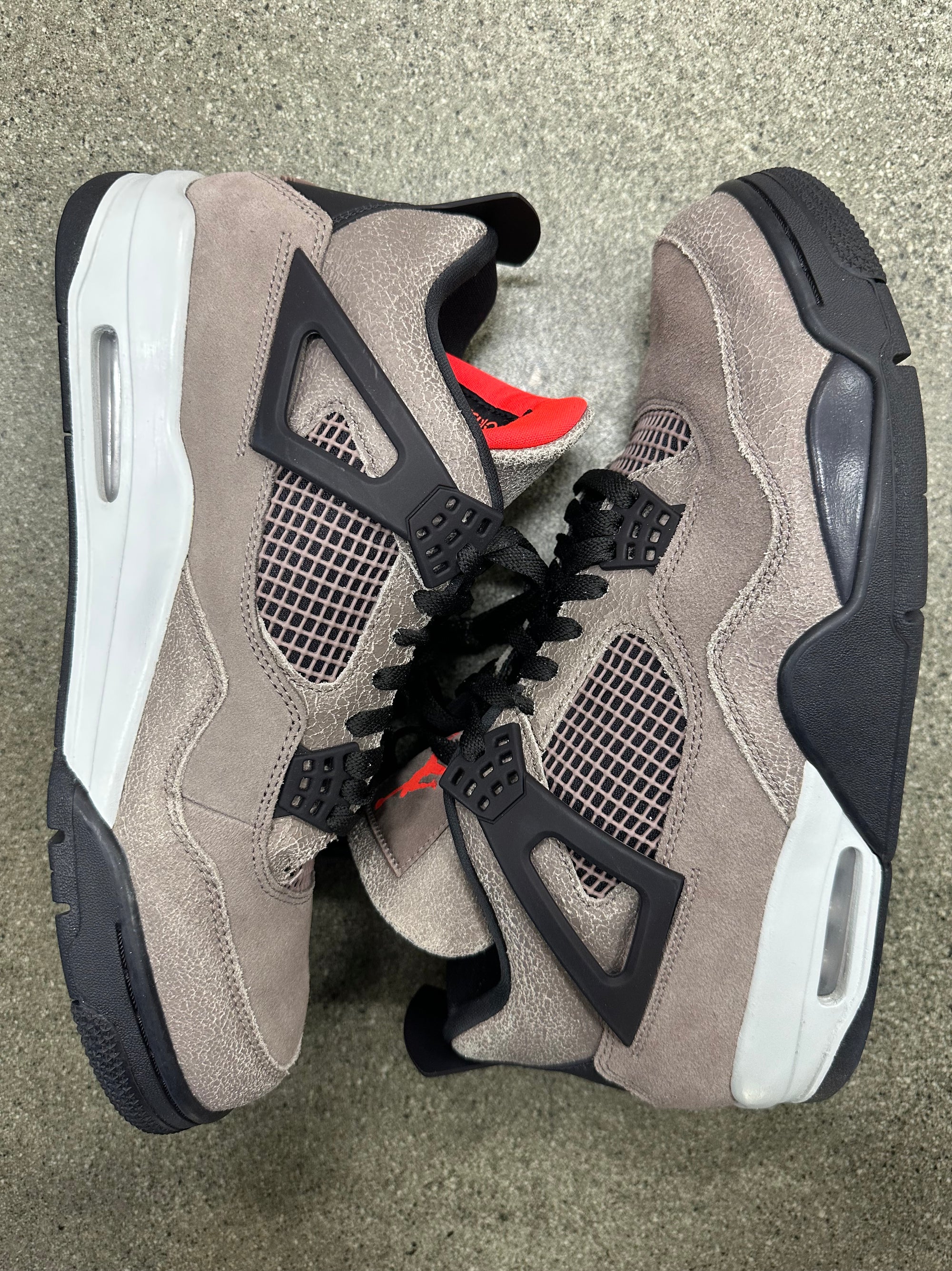 AIR JORDAN 4 TAUPE HAZE - SIZE 12 (WORN)