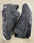 AIR JORDAN 3 FLYKNIT BLACK - SIZE 10 (WORN)