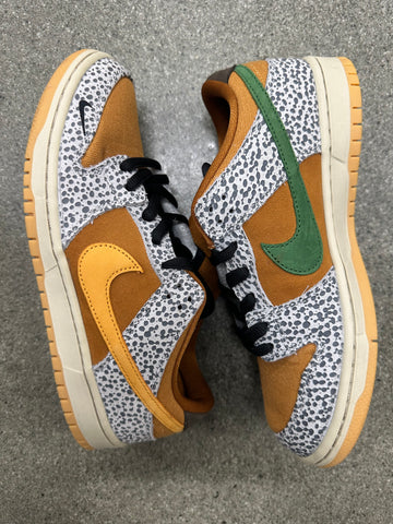 SB DUNK LOW SAFARI - SIZE 8.5 (WORN)