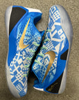 KOBE IX LOW HYPER COBALT - SIZE 13 (WORN)