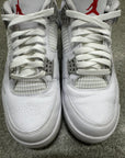 AIR JORDAN 4 WHITE OREO - SIZE 9.5 (WORN)