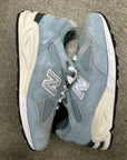 NEW BALANCE M990 KITH STORM BLUE - SIZE 8.5 (WORN)