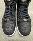 AIR JORDAN 1 PINNACLE BLACK - SIZE 8.5 (WORN)