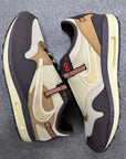 AIR MAX 1 TRAVIS SCOTT BAROQUE BROWN - SIZE 14 (WORN)