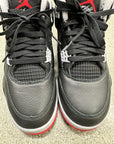 AIR JORDAN 4 BRED REIMAGINED - SIZE 9.5 (WORN) (SUPER CLEAN)