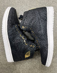 AIR JORDAN 1 PINNACLE BLACK - SIZE 8.5 (WORN)