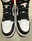 AIR JORDAN 1 BLACK TOE 2016 - SIZE 8 (WORN) (SUPER CLEAN)