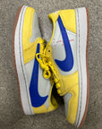 WMNS AIR JORDAN 1 LOW TRAVIS SCOTT CANARY - SIZE W9.5 M8 (WORN) (SUPER CLEAN)