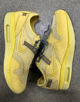 AIR MAX 1 TRAVIS SCOTT LEMON DROP - SIZE 9.5 (WORN)