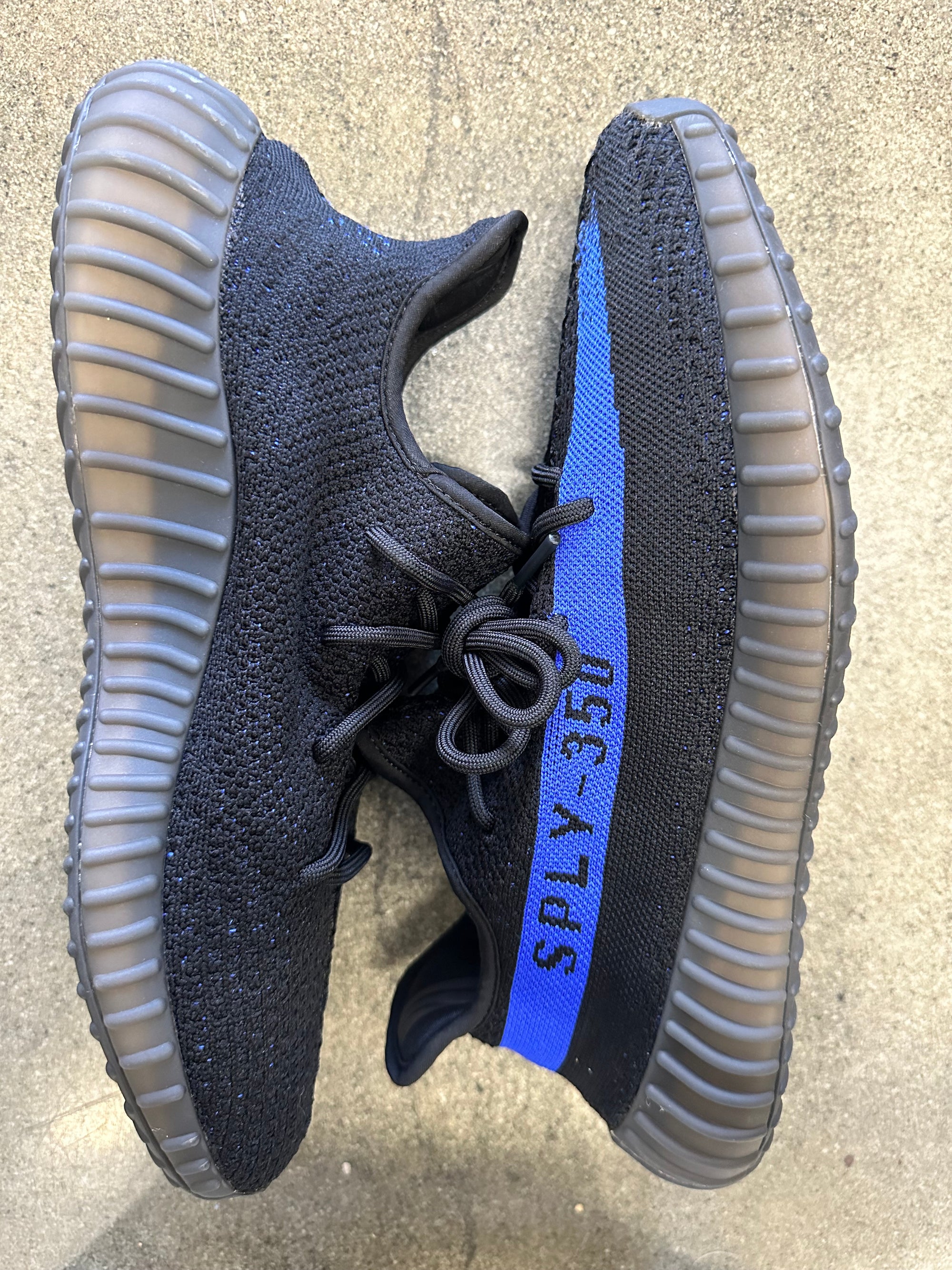 YEEZY BOOST 350 DAZZLING BLUE - SIZE 13 (WORN) (SUPER CLEAN)