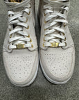 AIR JORDAN 1 PINNACLE WHITE - SIZE 8.5 (WORN)