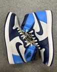 AIR JORDAN 1 OBSIDIAN - SIZE 10 (WORN)