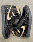 AIR JORDAN 1 BLACK METALLIC - SIZE 11.5 (WORN) (SUPER CLEAN)