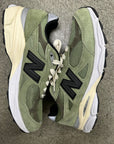 NEW BALANCE JJJJOUND OLIVE M990 - SIZE 8 (WORN)