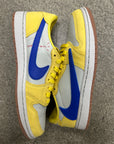 WMNS AIR JORDAN 1 LOW TRAVIS SCOTT CANARY - SIZE W9.5 M8 (WORN) (SUPER CLEAN)