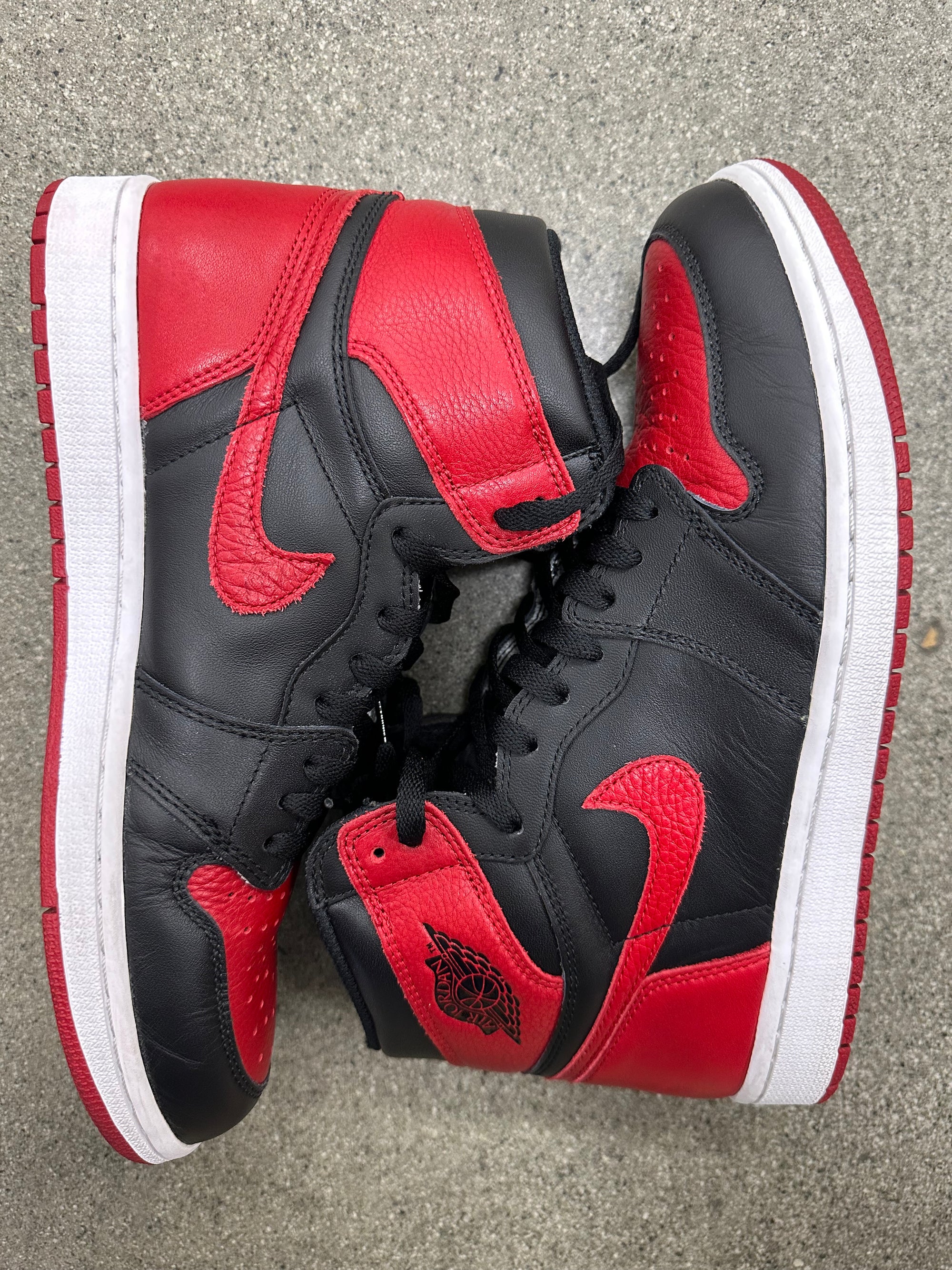 AIR JORDAN 1 HIGH BANNED 2016 - SIZE 10.5 (WORN)