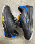 AIR JORDAN 2 LOW OFF WHITE VARSITY ROYAL - SIZE 10 (WORN)