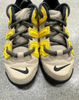 AIR MORE UPTEMPO LOW VIVID SULFUR LIMESTONE - SIZE 9 (WORN)