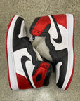 WMNS AIR JORDAN 1 SATIN BLACK TOE SIZE 9W/7.5M (BRAND NEW - NO BOX)