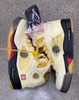 AIR JORDAN 5 OFF WHITE SAIL SIZE 7.5 (BRAND NEW - NO BOX)