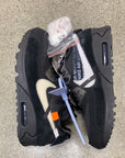 NIKE AIR MAX 90 OFF WHITE BLACK SIZE 7.5 (BRAND NEW - NO BOX)