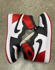 WMNS AIR JORDAN 1 SATIN BLACK TOE SIZE 9W/7.5M (BRAND NEW - NO BOX)