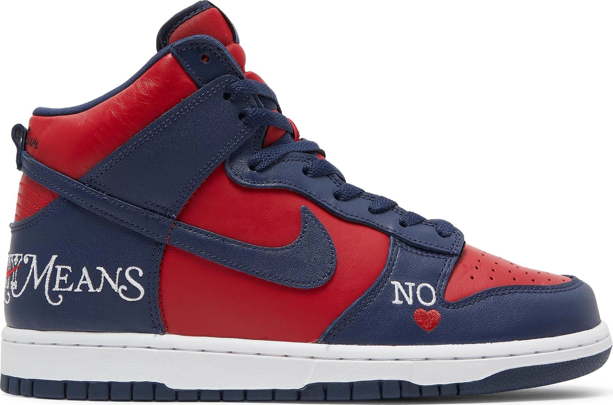 Nike SB Dunk High OG QS &quot;SUPREME BY ANY MEANS/NAVY&quot;