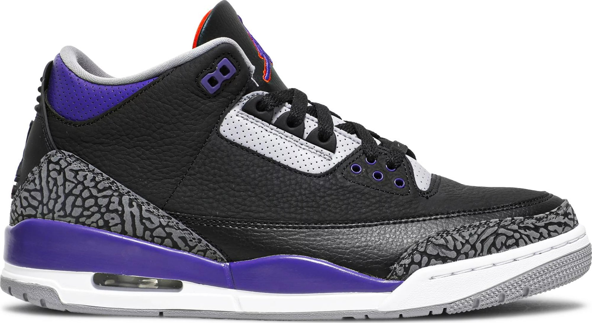 Air Jordan 3 Retro &quot;BLACK COURT PURPLE&quot;