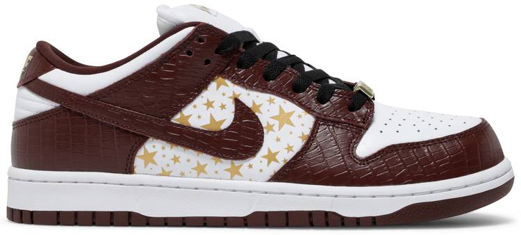 Nike SB Dunk Low OG QS &quot;SUPREME STARS BARKROOT BROWN&quot;