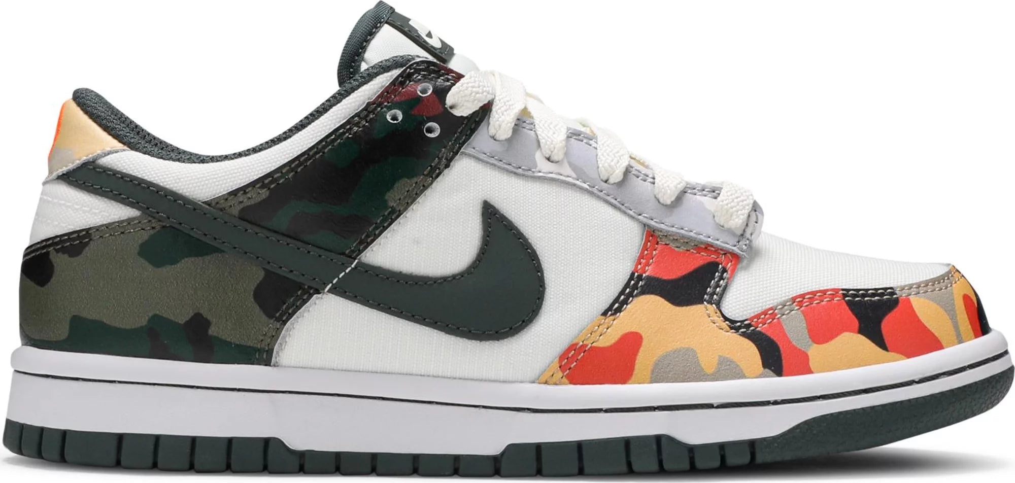 Nike Dunk Low GS &quot;SAIL MULTI-CAMO&quot;